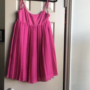 BCBGeneration hot pink dress